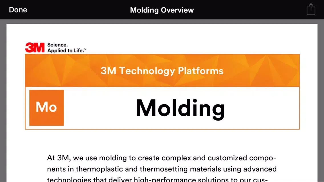 3M™ Technology Platforms Screenshots