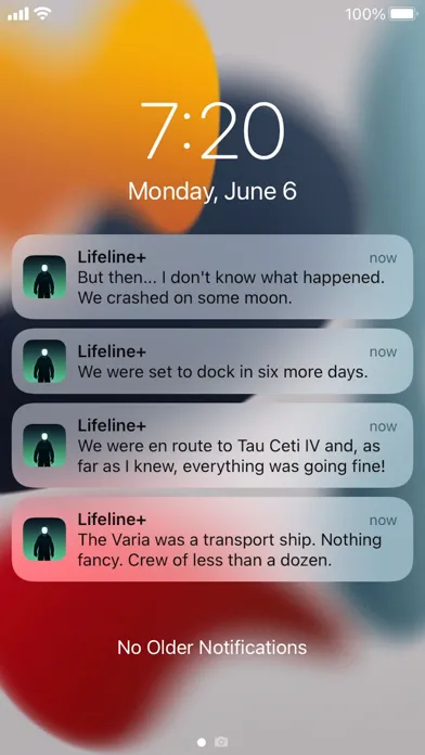 Captures d'écran de Lifeline+