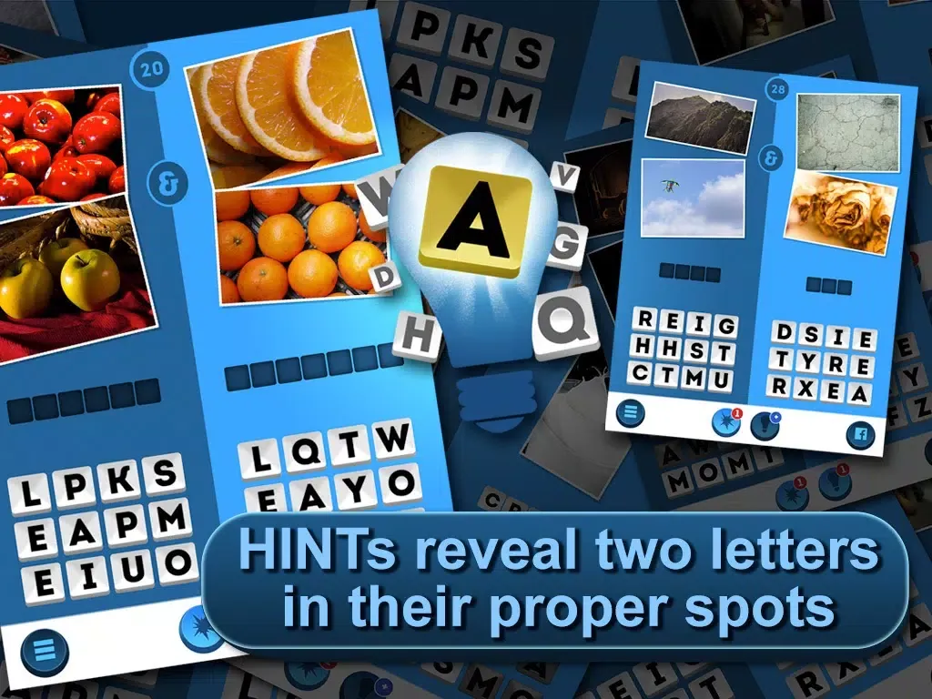 Tangkapan skrin This & That - A Word and Picture Puzzle Game iPad 