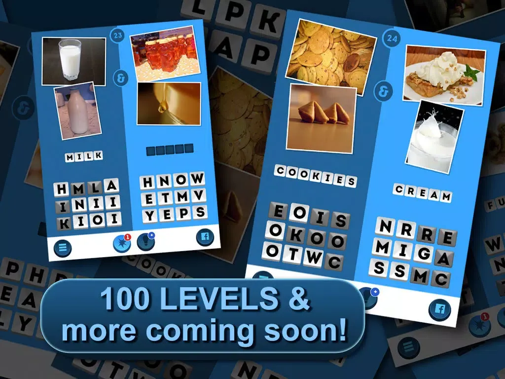 Tangkapan skrin This & That - A Word and Picture Puzzle Game iPad 