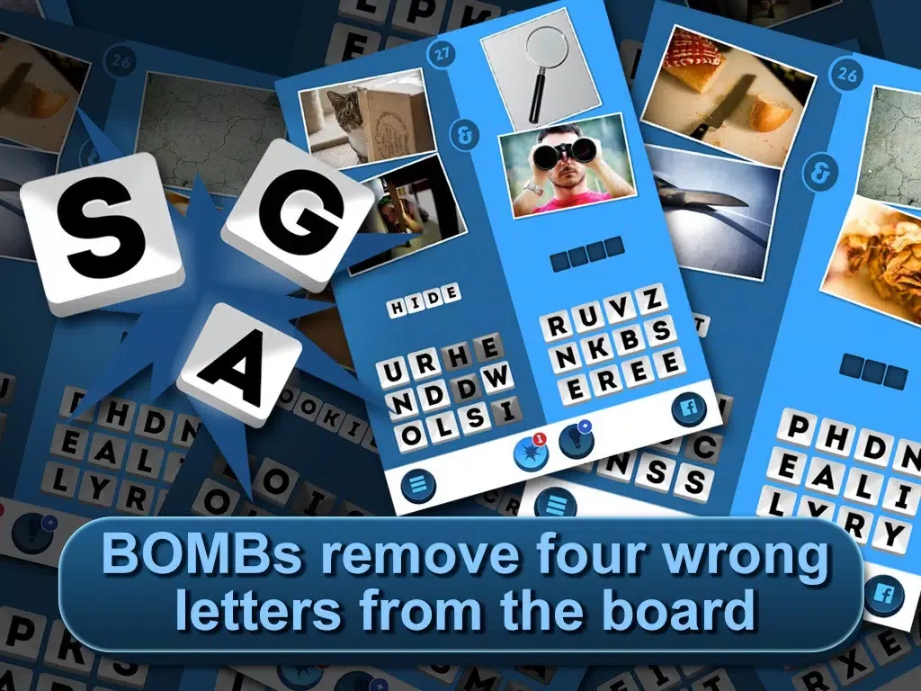 Tangkapan skrin This & That - A Word and Picture Puzzle Game iPad 