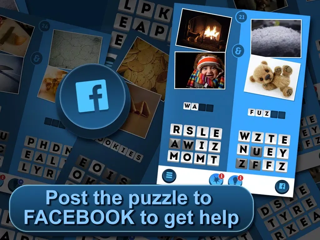Tangkapan skrin This & That - A Word and Picture Puzzle Game iPad 