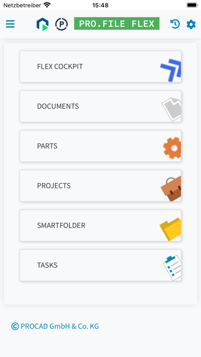 Zrzuty ekranu PRO.FILE FLEX 3D