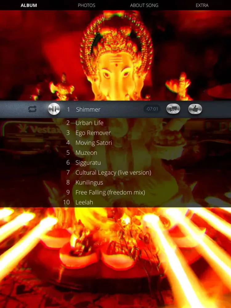 Chronos - Downtempo Temple iPad  Screenshots
