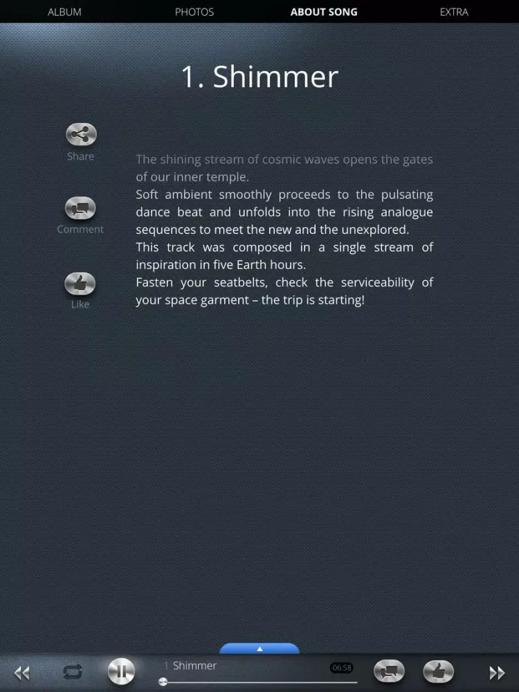 Chronos - Downtempo Temple iPad  Screenshots
