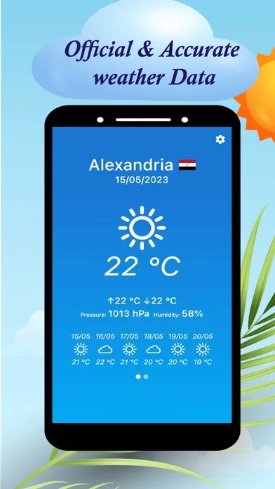 صور Weather - forecast & Sun App