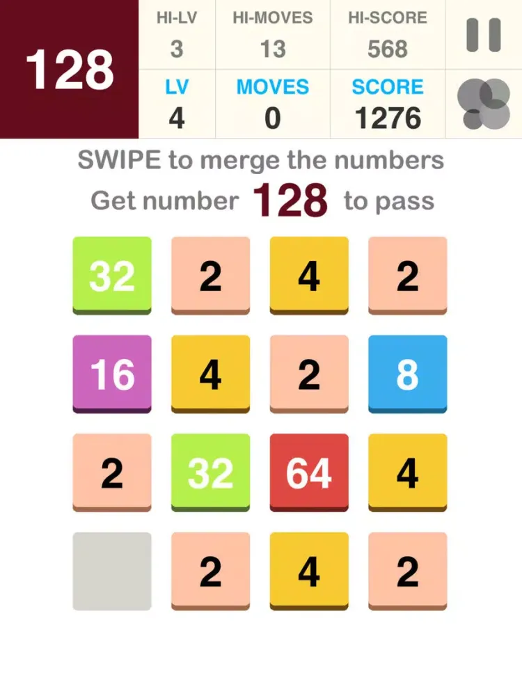 ภาพหน้าจอของ Flappy 2048 - From 2 to 65535 iPad 