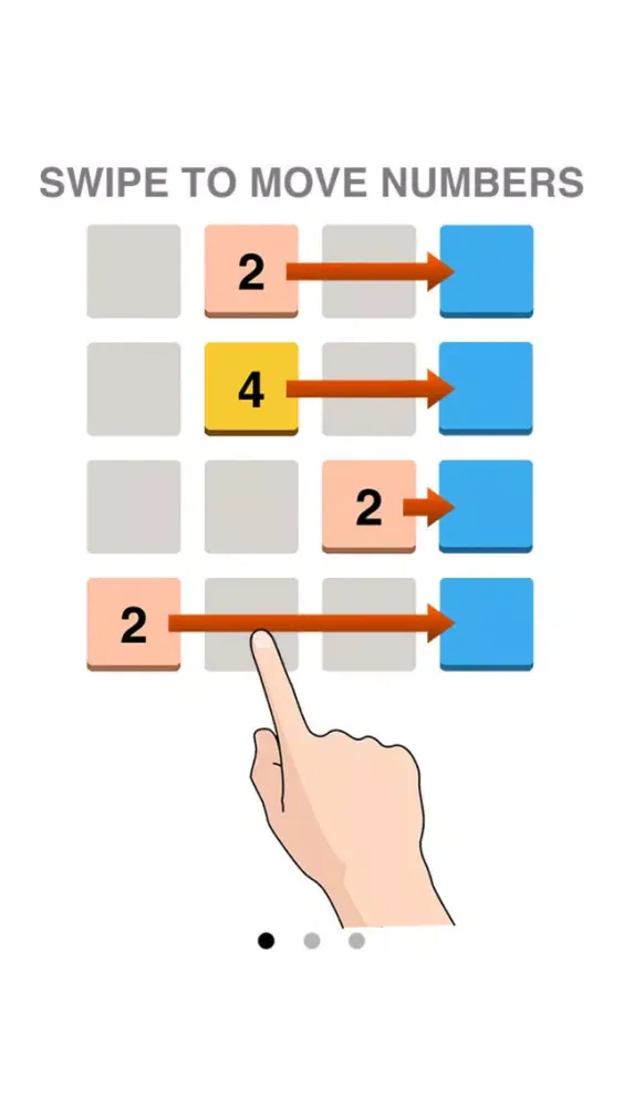 ภาพหน้าจอของ Flappy 2048 - From 2 to 65535