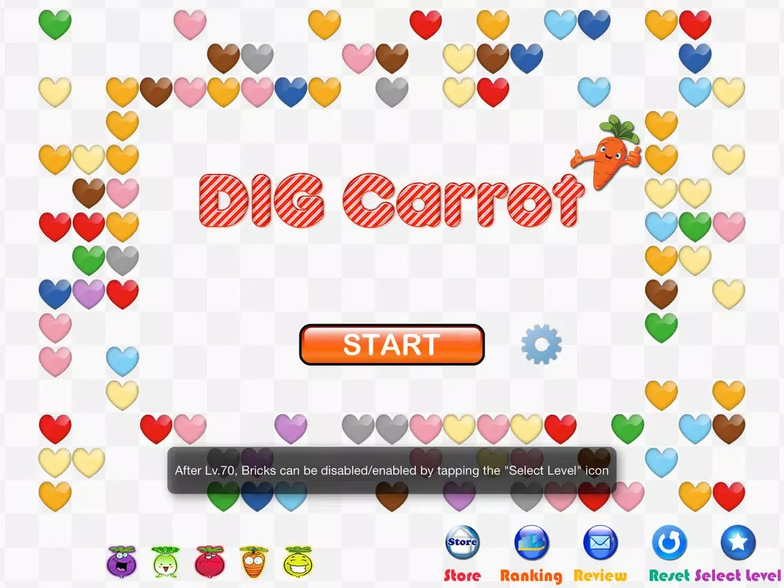 Dig Carrot iPad  স্ক্রিনশট