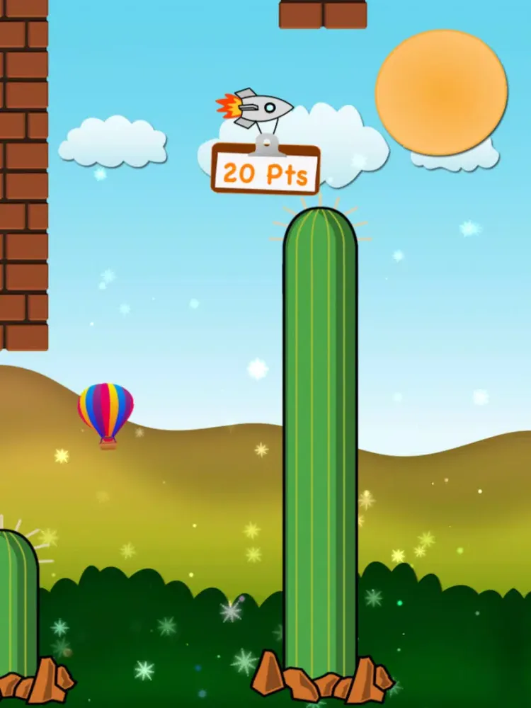 Capturas de pantalla de Flappy Balloon - The Journey FREE iPad 