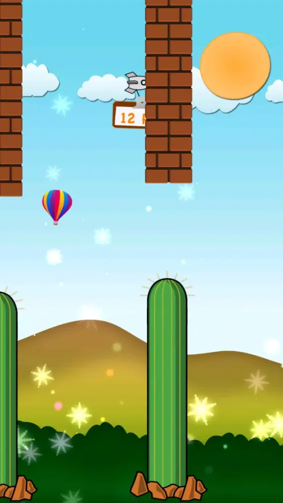 Capturas de pantalla de Flappy Balloon - The Journey FREE