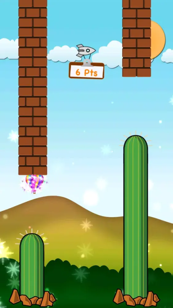 Capturas de pantalla de Flappy Balloon - The Journey FREE