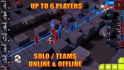 Capturas de pantalla de Cubemen2