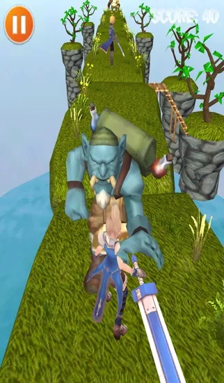 Capturas de tela do Angel Blade Run - War Of The Fallen Gods