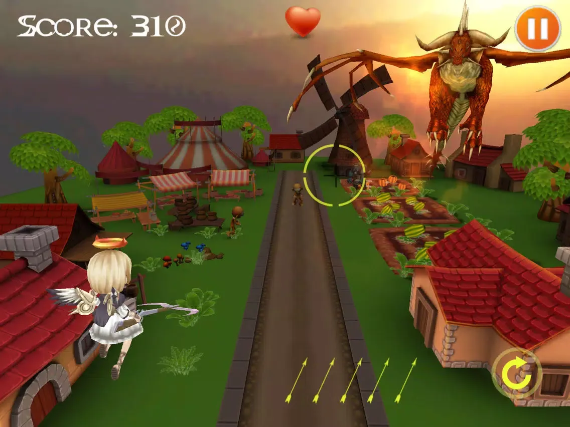 ภาพหน้าจอของ Angel Defence - Dragon Quest Free iPad 