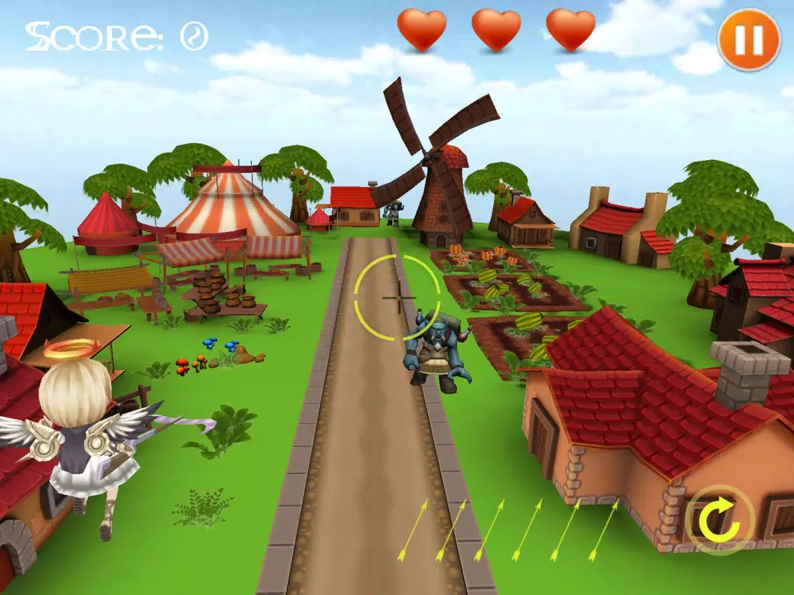 ภาพหน้าจอของ Angel Defence - Dragon Quest Free iPad 