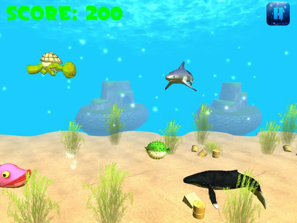 Capturas de tela do Adventure Of Flip The Turtle iPad 