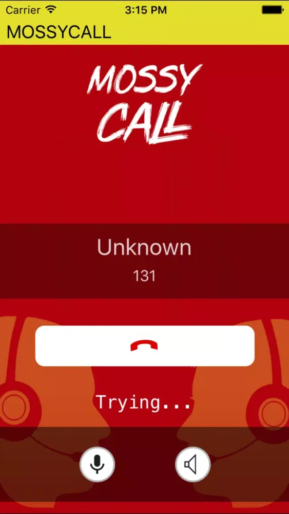 Tangkapan layar Mossycall