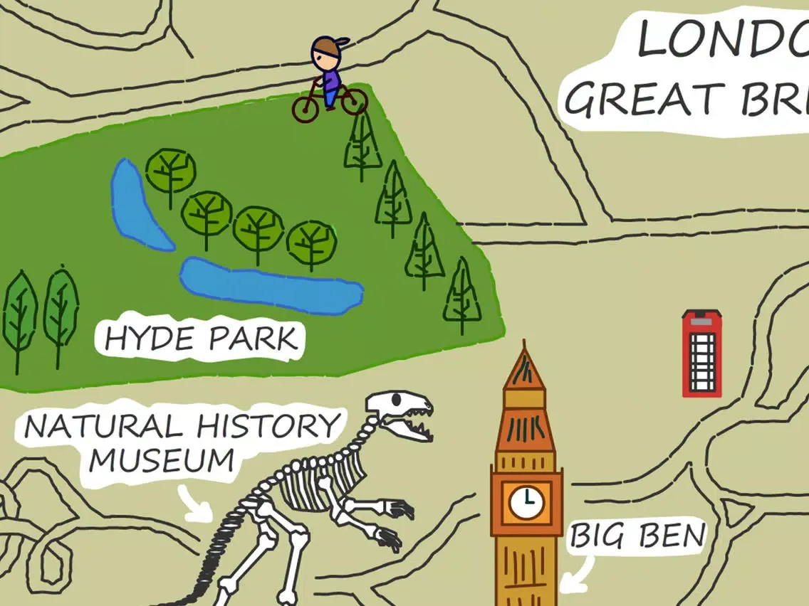 Treasure Hunt Map London iPad  Ekran Görüntüleri