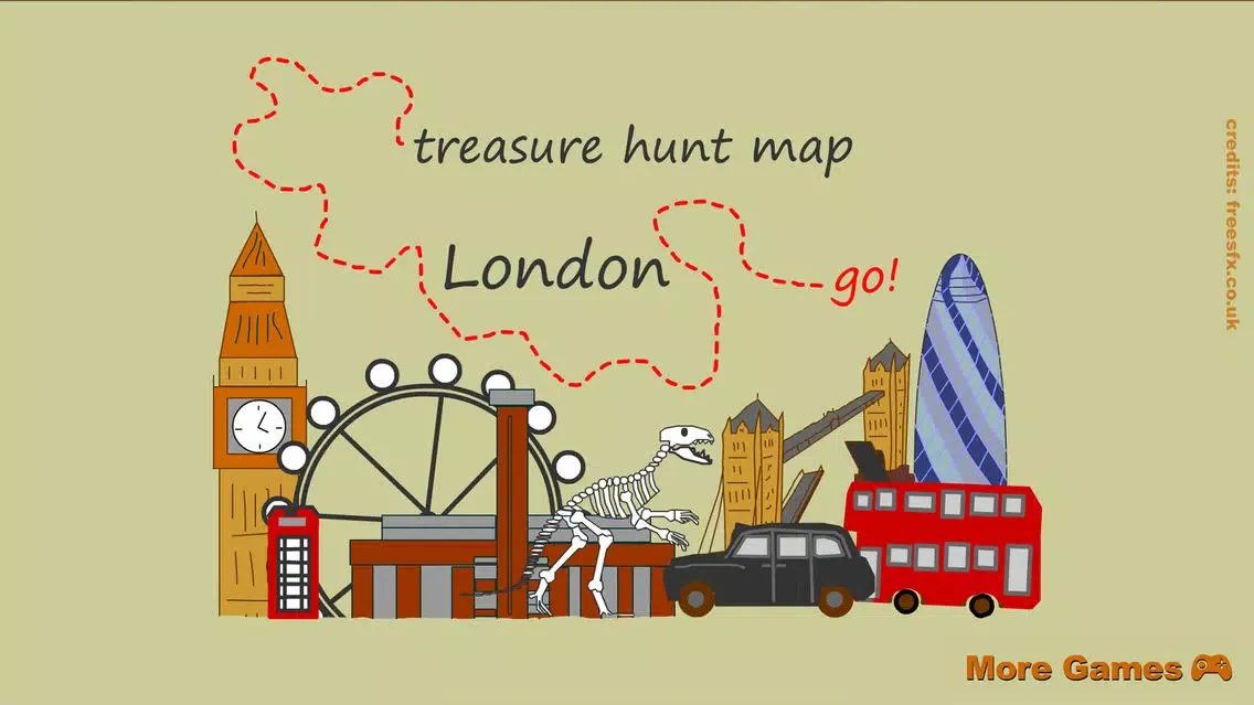 Treasure Hunt Map London Ekran Görüntüleri