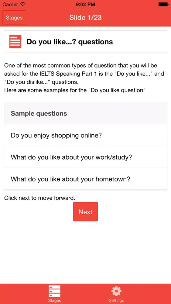 Ảnh chụp màn hình của IELTS High Score Tips