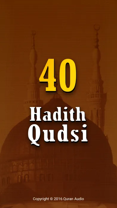 Capturas de pantalla de 40 Hadith-Qudsi