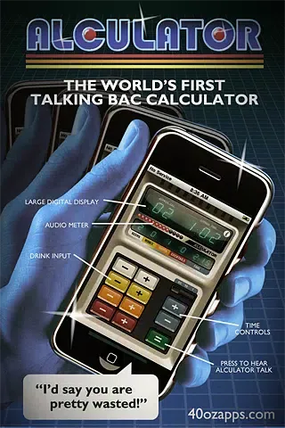 Скриншоты Alculator ~ Talking BAC calculator