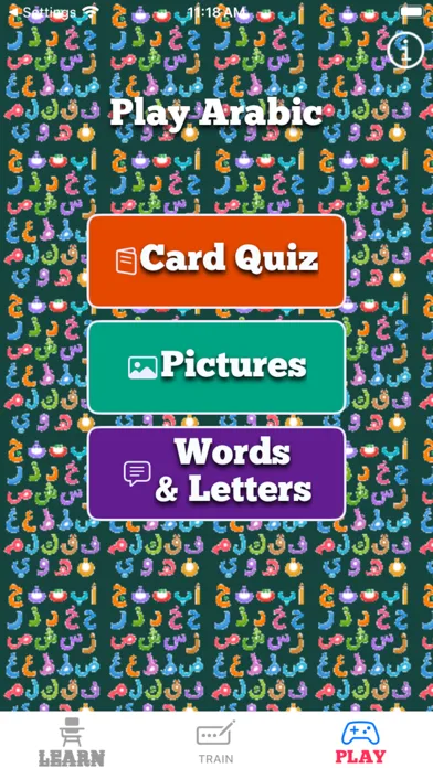 Arabic Learn and Train Screenshots