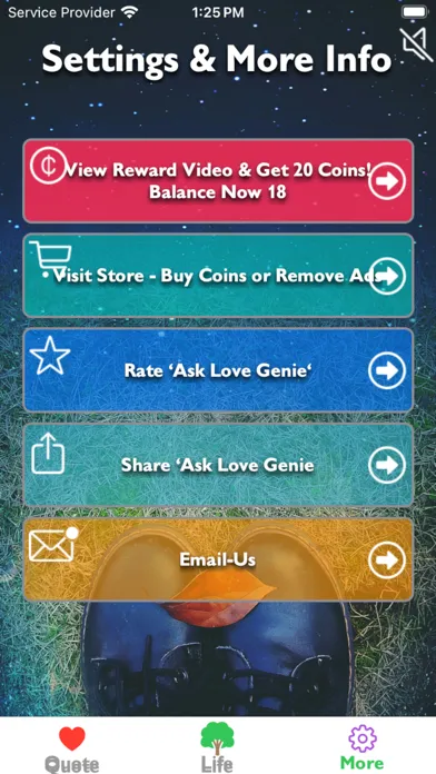 Ask Love Genie Screenshots