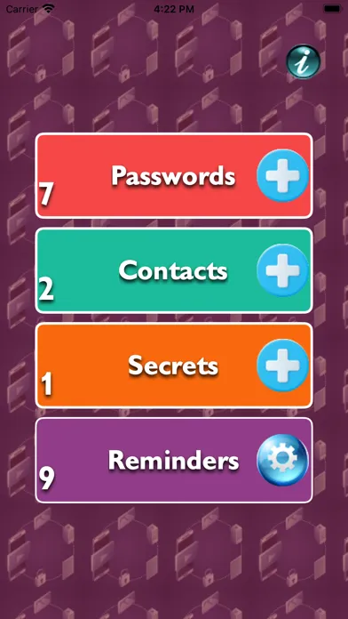 Captures d'écran de Cloud Vault Sync