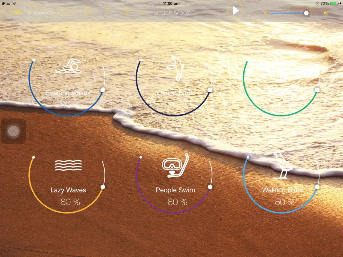 Natures Sounds iPad  スクリーンショット