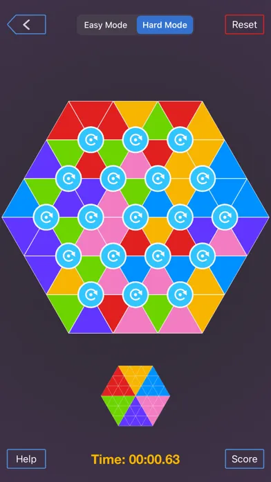 Capturas de tela do Hexa Rotate