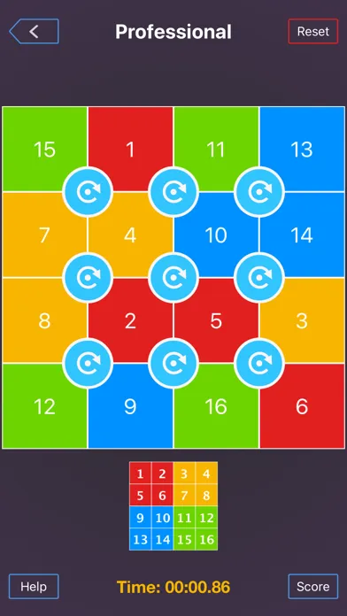 Capturas de tela do Hexa Rotate