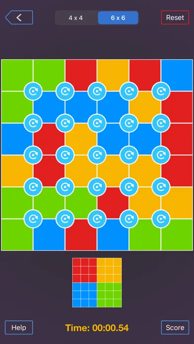 Capturas de tela do Hexa Rotate