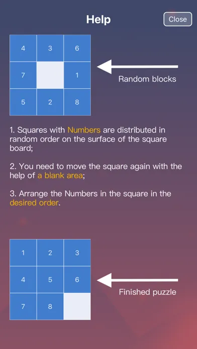 Restore Number Screenshots