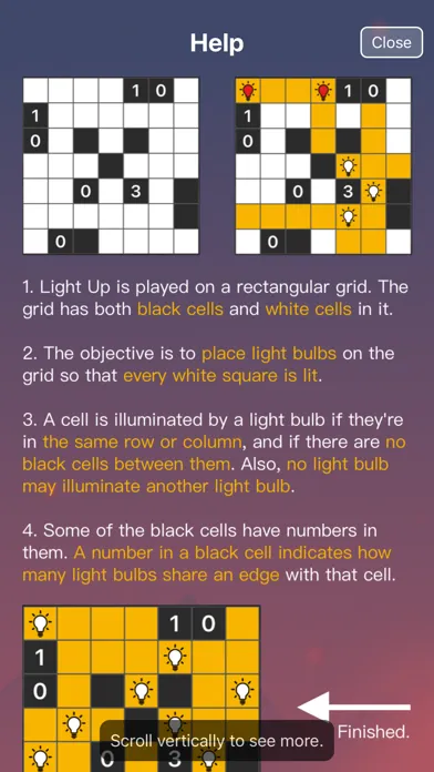 Screenshot di Light Up Puzzle!