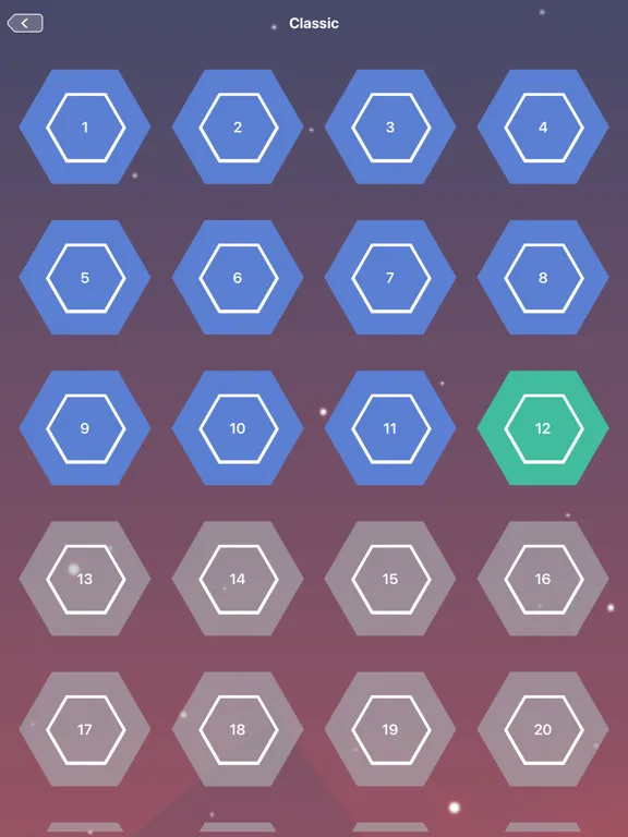Capturas de tela do Hexa Slitherlink iPad 