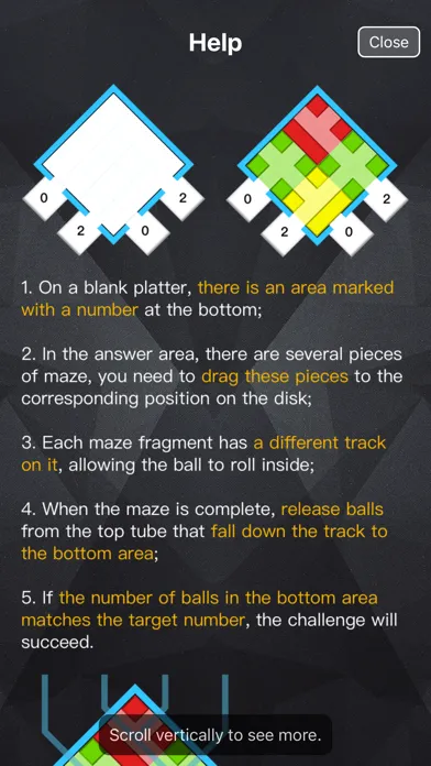 Capturas de tela do Pathway Maze