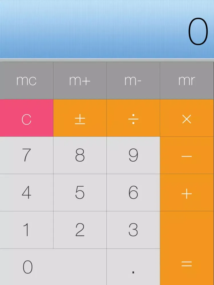 Calculator - A Multitasking & Widget Calculator iPad 应用截图