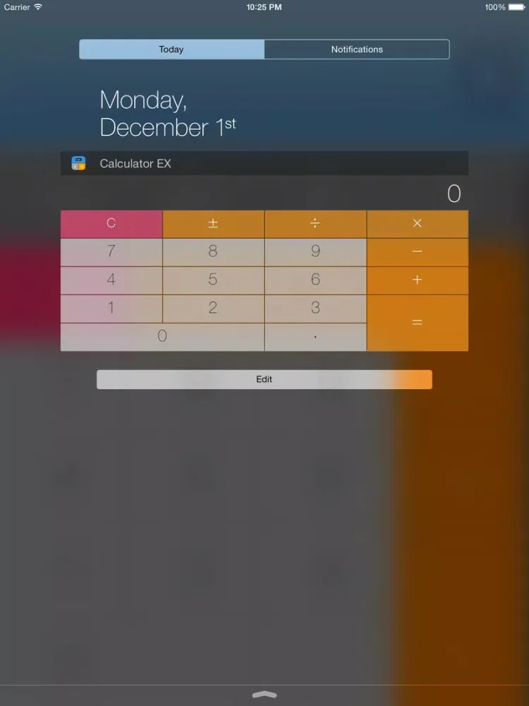 Calculator - A Multitasking & Widget Calculator iPad 应用截图
