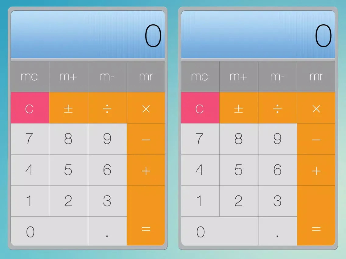 Calculator - A Multitasking & Widget Calculator iPad 应用截图