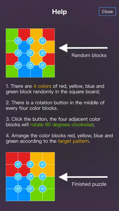 Rotate Puzzles应用截图