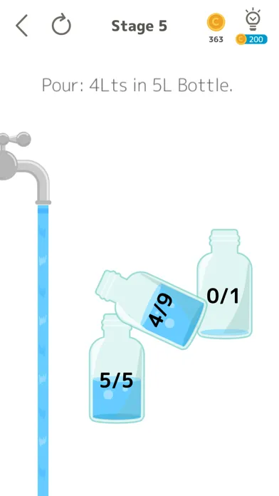 Pouring Water - puzzle game應用截圖