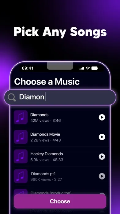 Captures d'écran de Banger: AI Cover Songs & Music