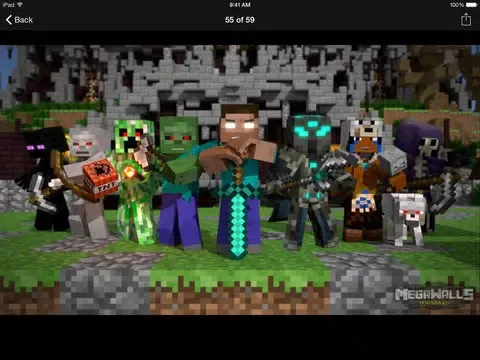 Tangkapan layar News for Minecraft HD Free - Cool Wallpapers and Video Guides (UNOFFICIAL) iPad 