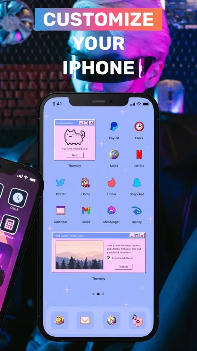 Themes - Icon Changer + Widget স্ক্রিনশট