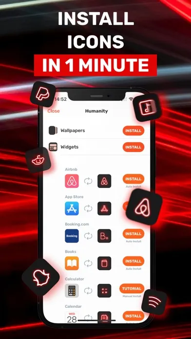 Themes - Icon Changer + Widget স্ক্রিনশট
