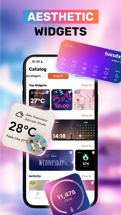 Themes - Icon Changer + Widget স্ক্রিনশট