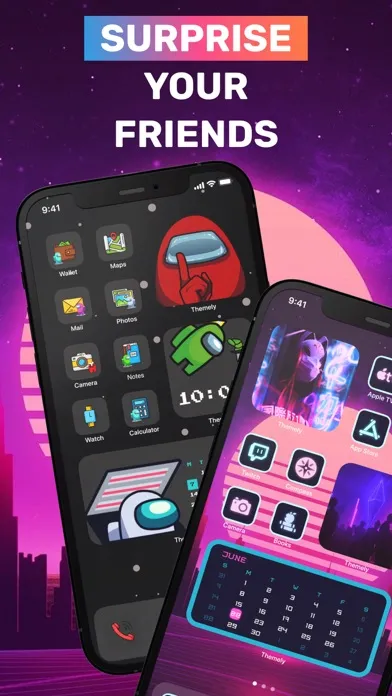 Themes - Icon Changer + Widget স্ক্রিনশট