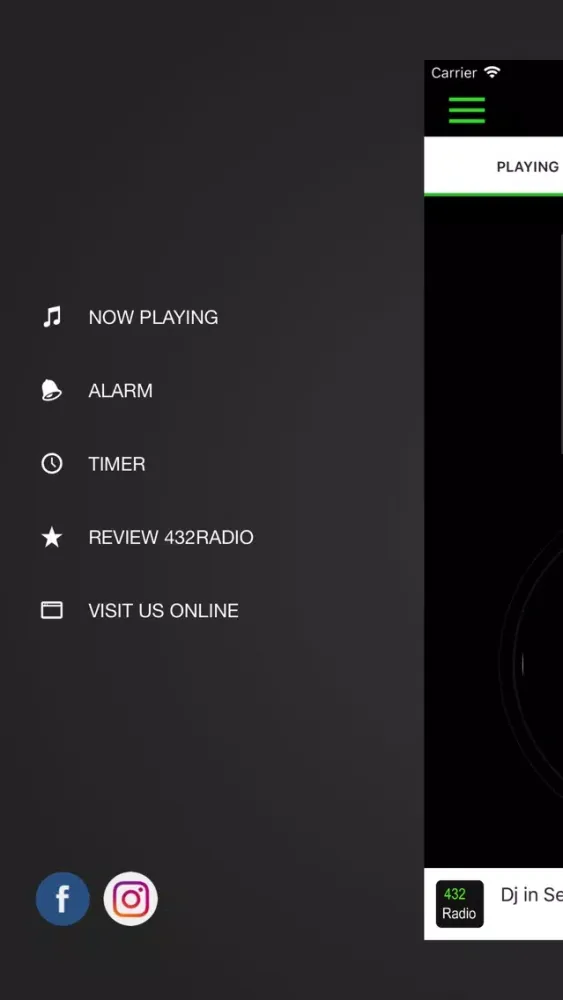 432 Radio Screenshots